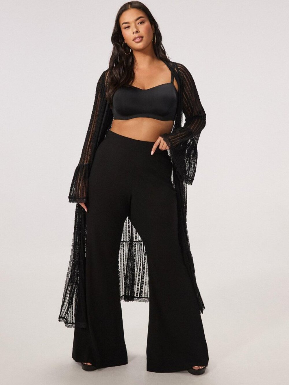Festi Flare Pant with Side Zip (Torrid)